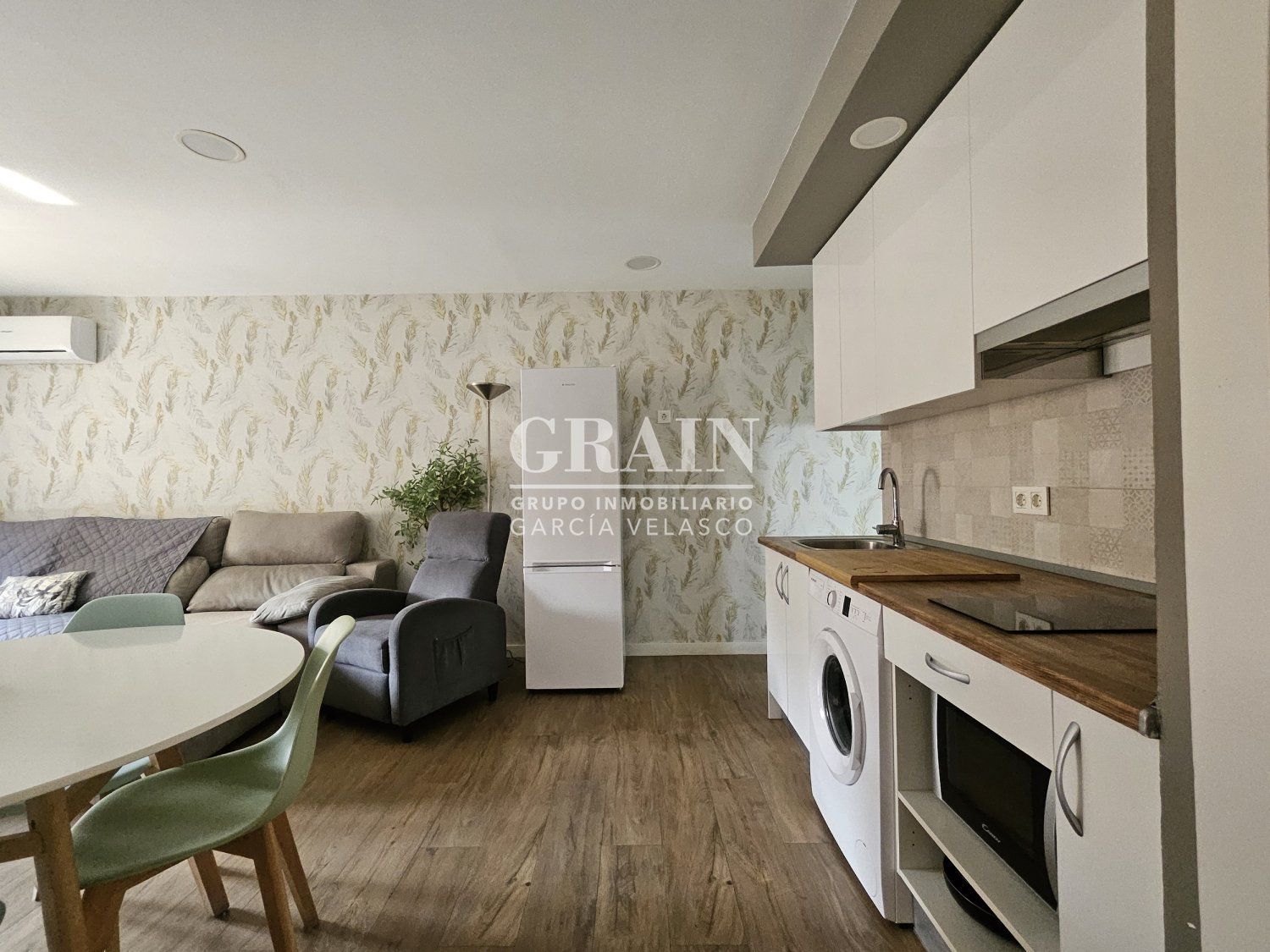 Cocina de Apartamento en venta en  Albacete Capital con Aire acondicionado