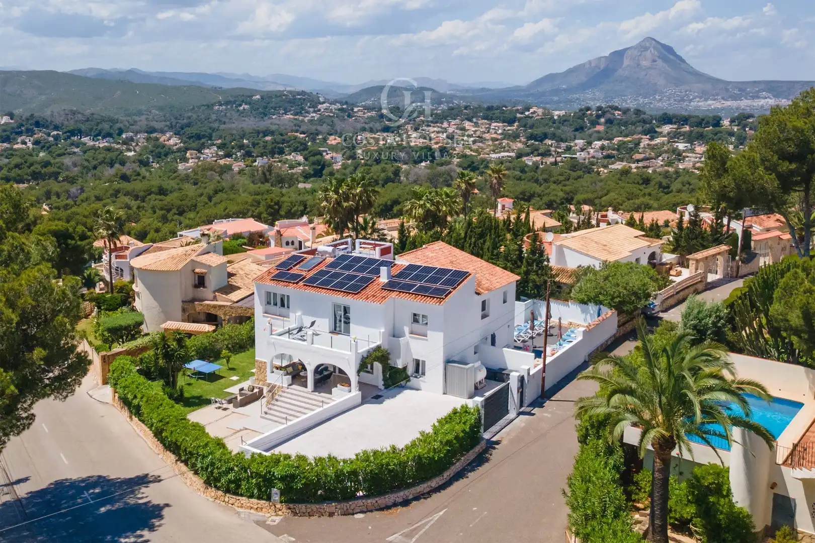 Vista exterior de Casa o chalet en venta en Jávea / Xàbia con Aire acondicionado, Calefacción y Jardín privado