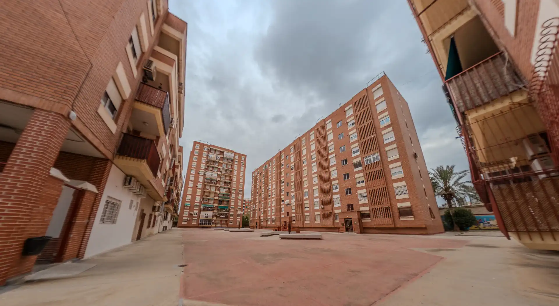 Vista exterior de Planta baixa en venda en Murcia amb Aire condicionat, Moblat i Forn