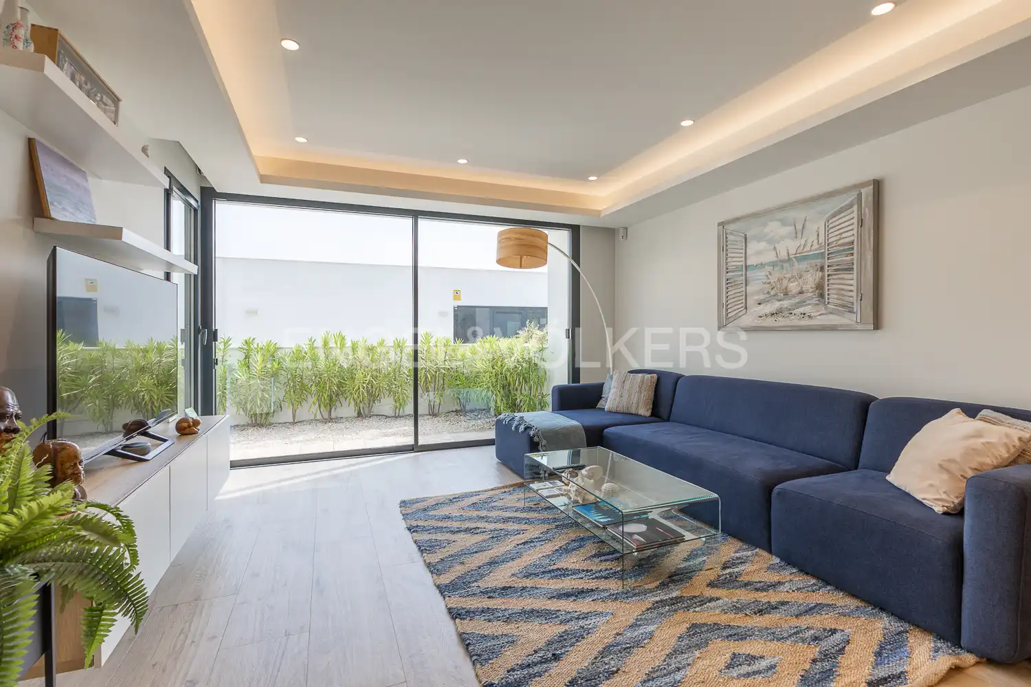 Living room of Flat for sale in Pedreguer  with Air Conditioner, Heating and Private garden