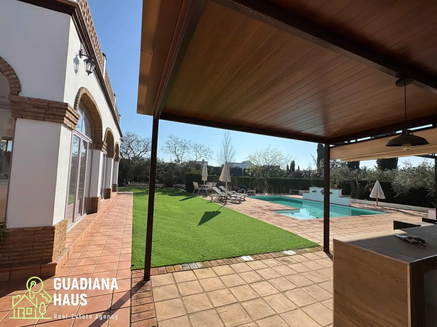 Terraza de Finca rústica en venta en Cartaya con Terraza y Piscina