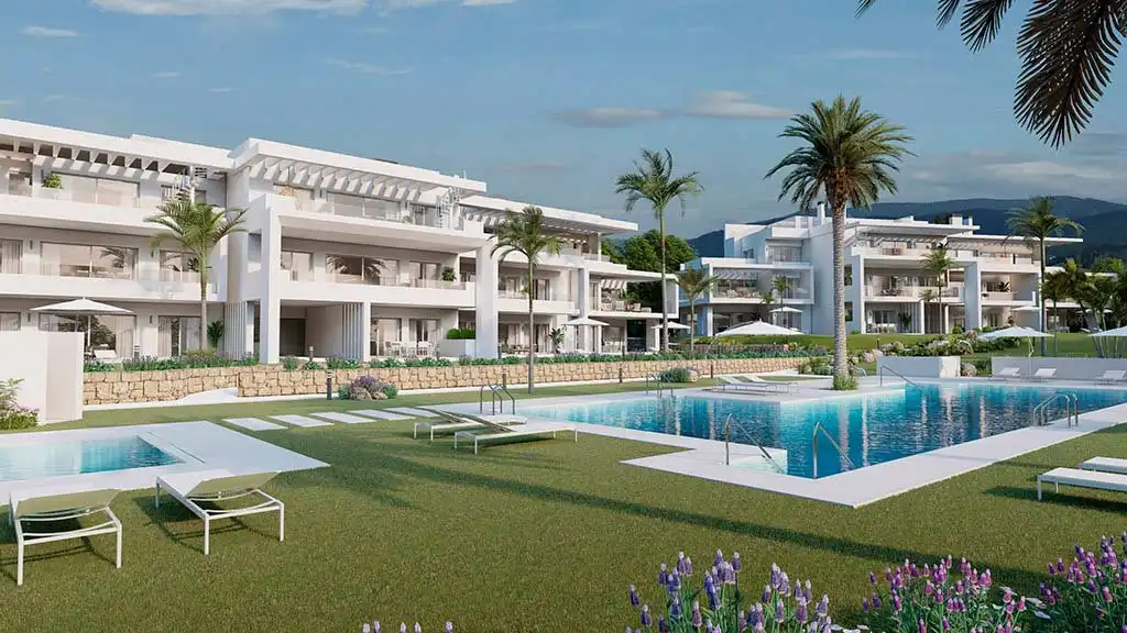 Apartment mit Pool zum Verkauf in Casares pueblo