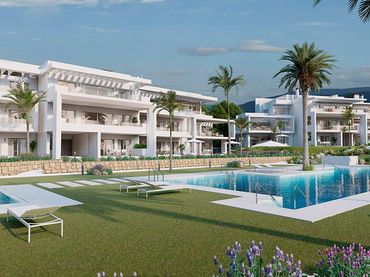Appartement compact avec piscine à vendre à Casares pueblo