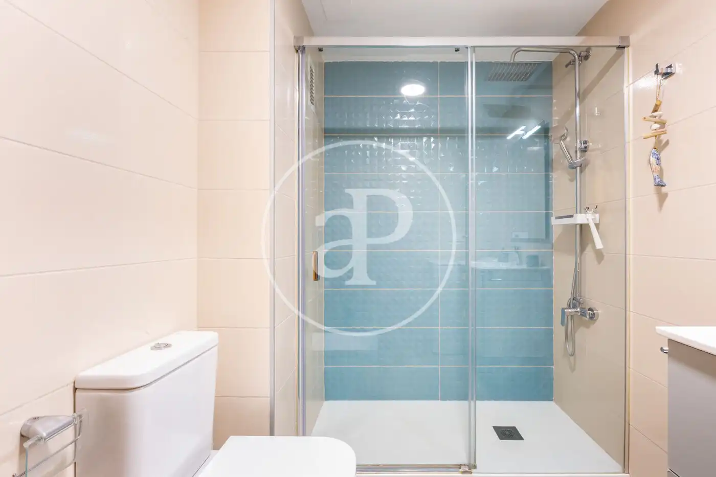 Bathroom of Flat for rent in Canet d'En Berenguer  with Air Conditioner, Heating and Private garden