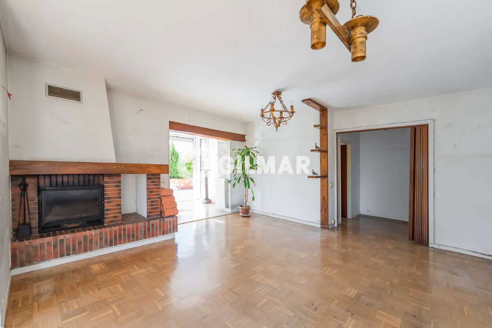 Sala de estar de Ático en venta en Ciudad Lineal