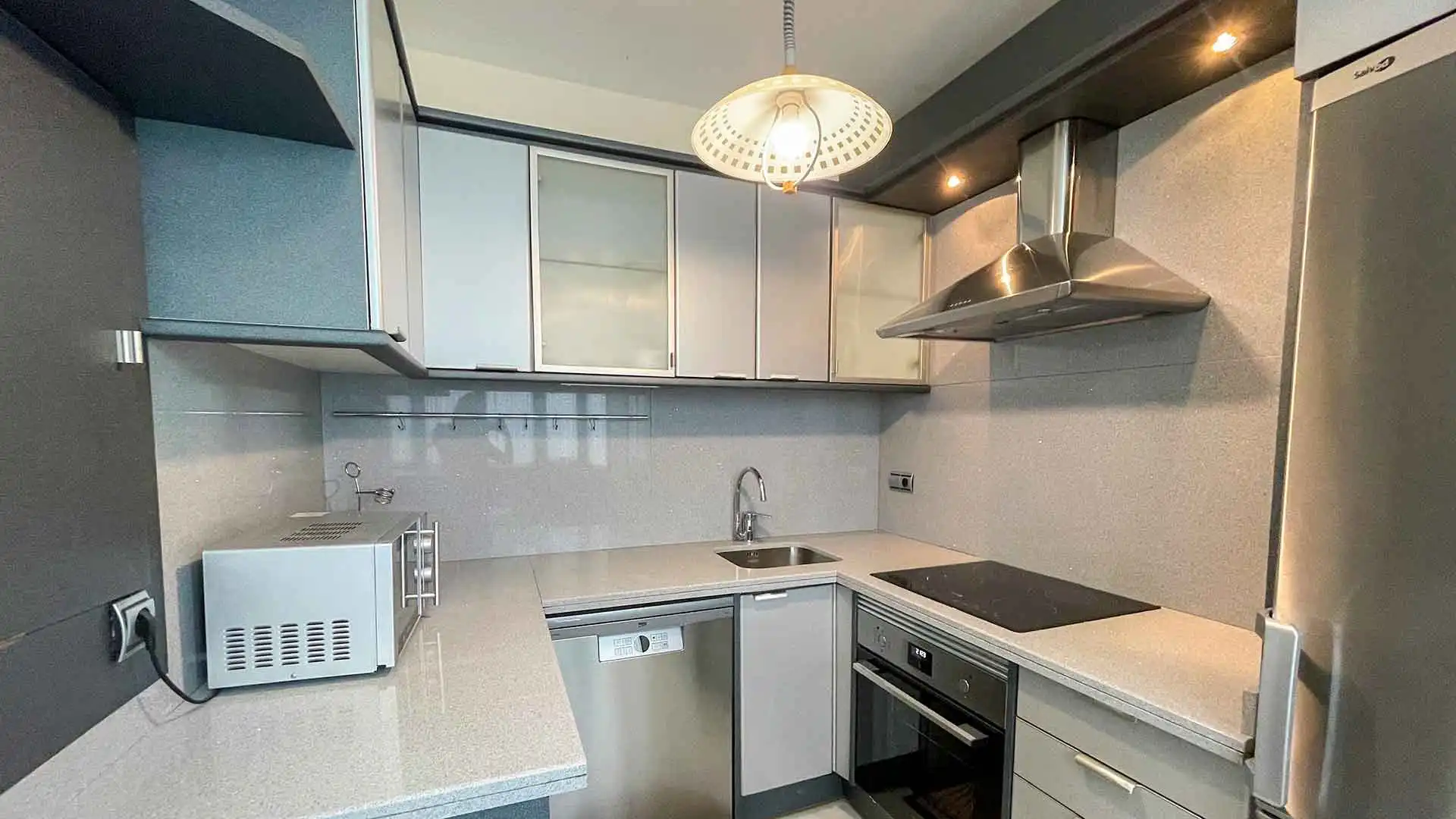 Kitchen of Apartments for rent in Marbella  with Air Conditioner, Terrace and Swimming Pool
