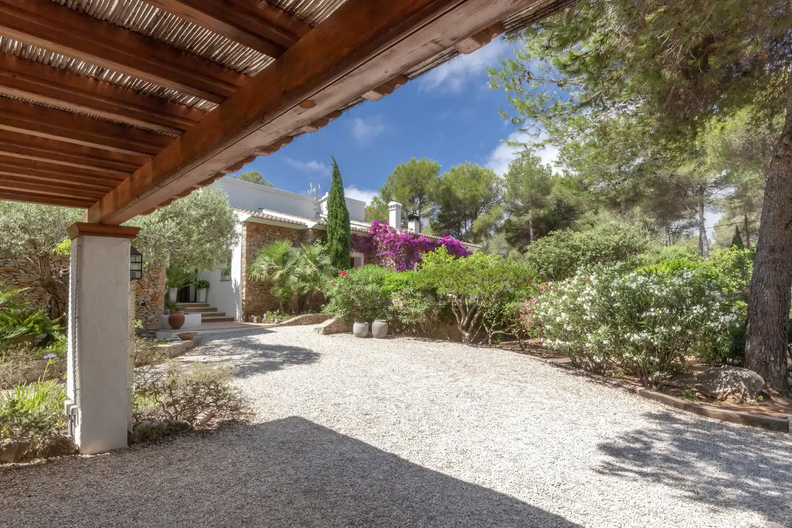 Garden of Houses for sale in Jávea / Xàbia