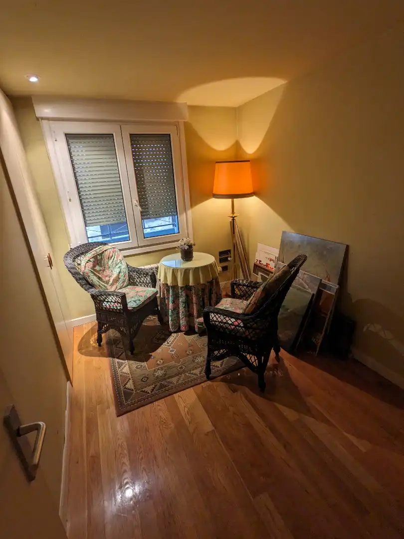 Sala de estar de Piso en venta en Bergara con Calefacción, Trastero y Amueblado