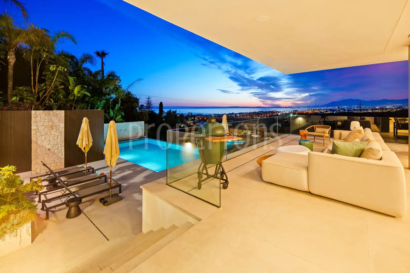 Terraza de Casa o chalet en venta en Marbella