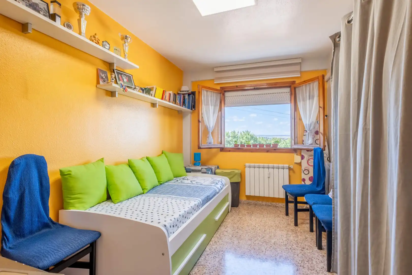 Bedroom of Flat for sale in Utebo  with Air Conditioner, Heating and Balcony