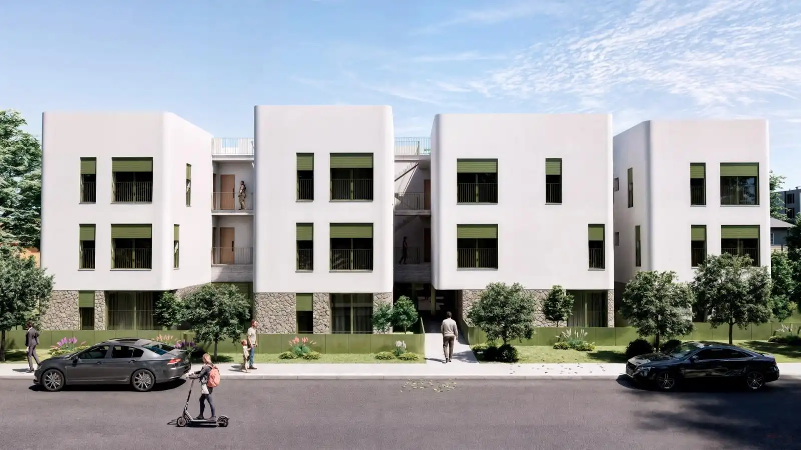 Vista exterior de Piso en venta en Santa Margalida con Calefacción y Terraza