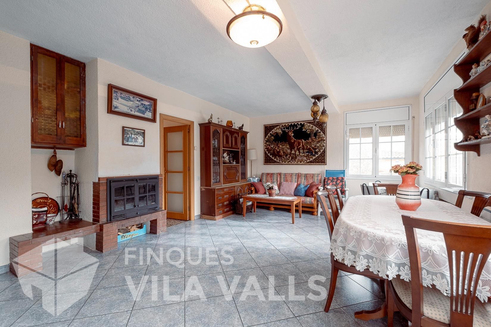 Living room of House or chalet for sale in Sant Feliu de Codines  with Heating, Private garden and Swimming Pool