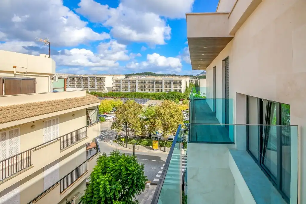 Terrasse von Dachboden zum Verkauf in Alcúdia mit Klimaanlage, Heizung und Terrasse