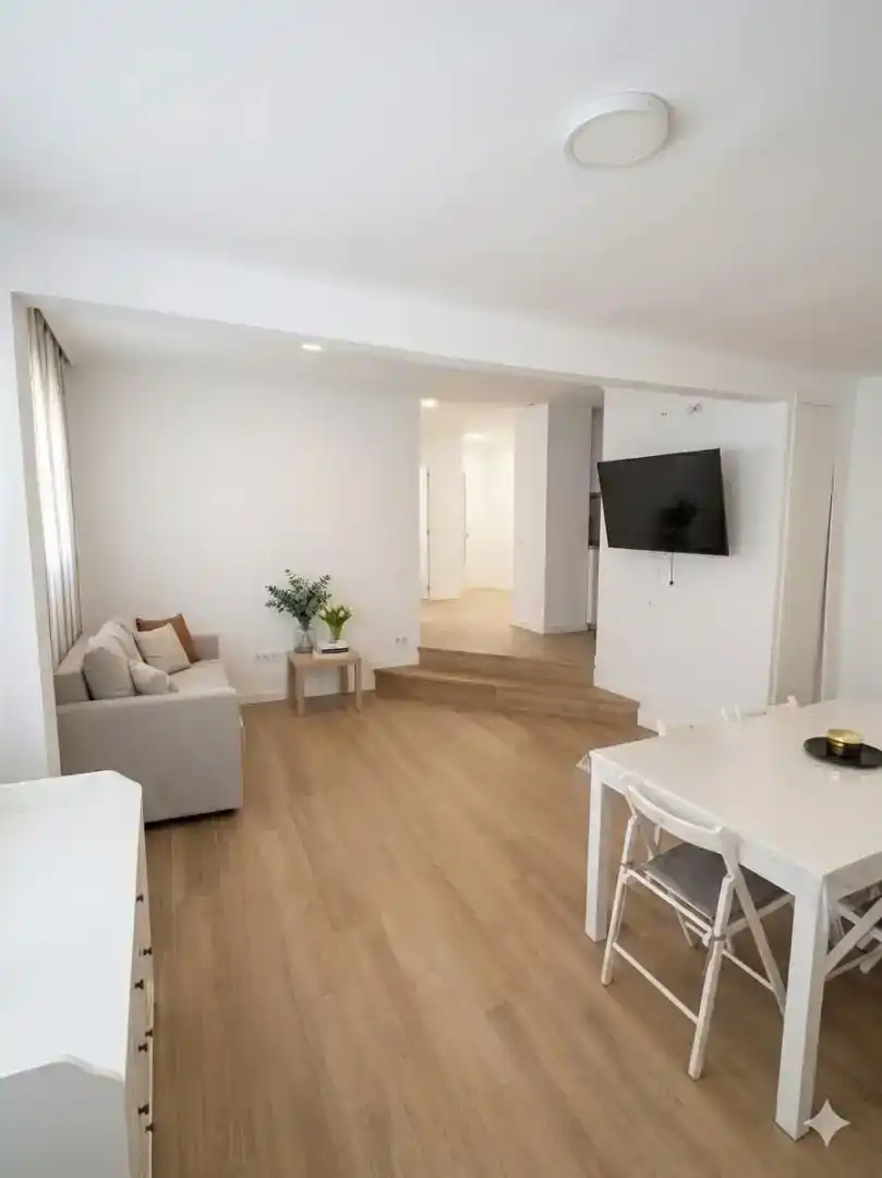 Sala d'estar de Casa o xalet de lloguer en Gandia amb Aire condicionat, Traster i Moblat