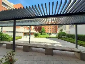 Terraza de Ático de alquiler con opción a compra en Madrid con Aire acondicionado, Calefacción y Terraza