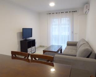 Sala d'estar de Apartament de lloguer en Málaga Capital amb Aire condicionat, Terrassa i Moblat