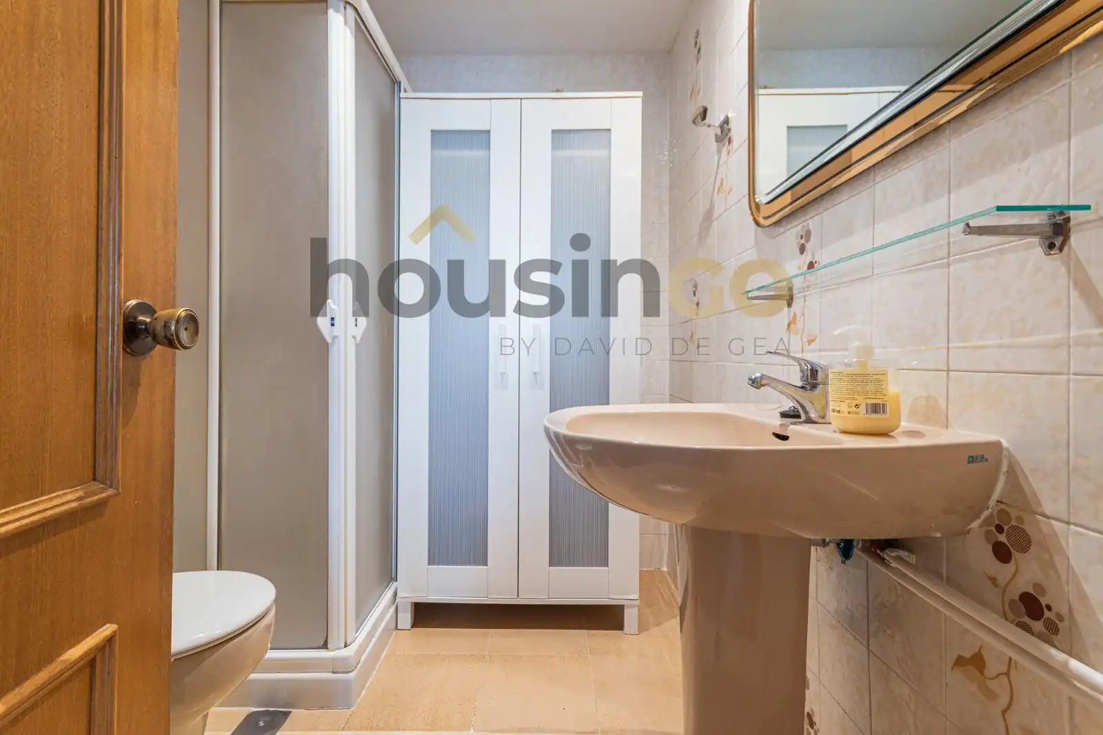 Badezimmer von Wohnung zur Miete in Madrid mit Klimaanlage, Heizung und Möbliert