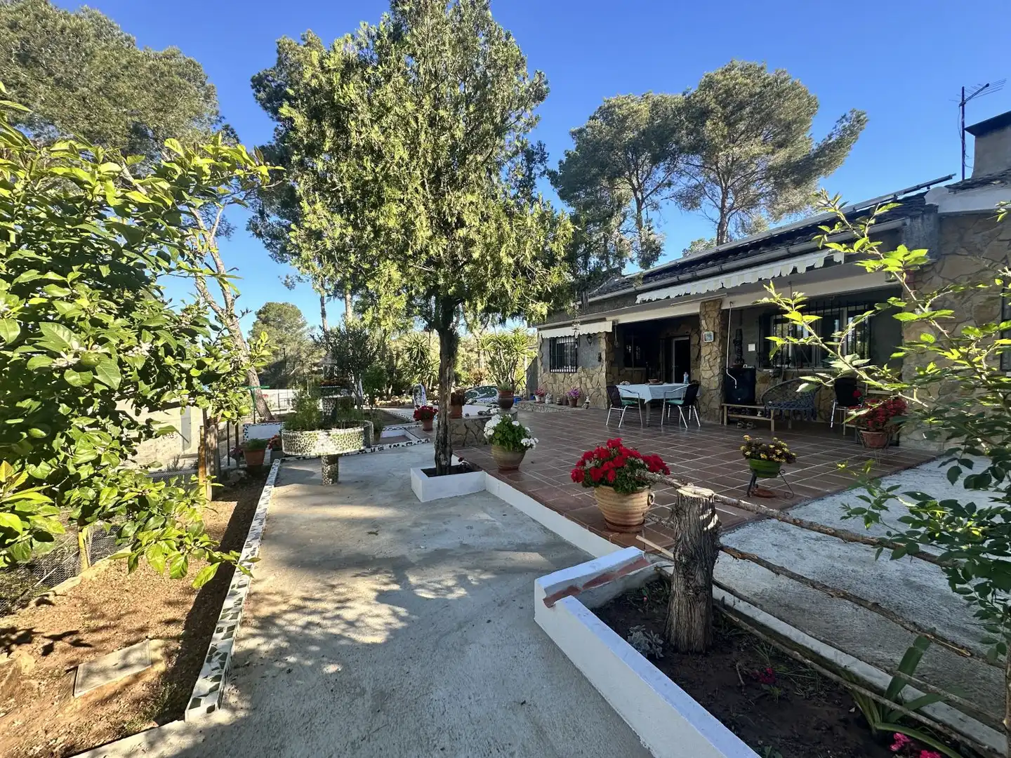 Garden of Houses for sale in Alfara de la Baronia  with Heating, Private garden and Terrace