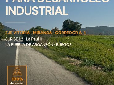 Terreno industrial en venta en N-1