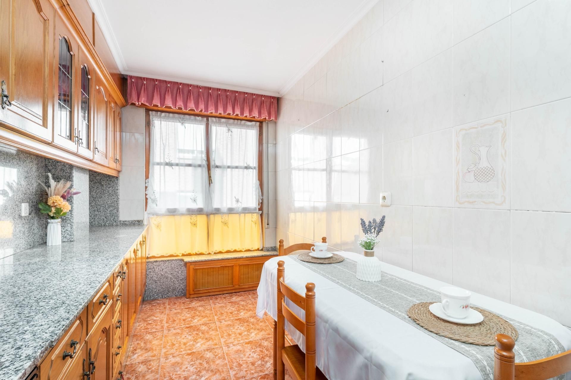 Kitchen of Flat for sale in Laviana  with Heating, Private garden and Terrace