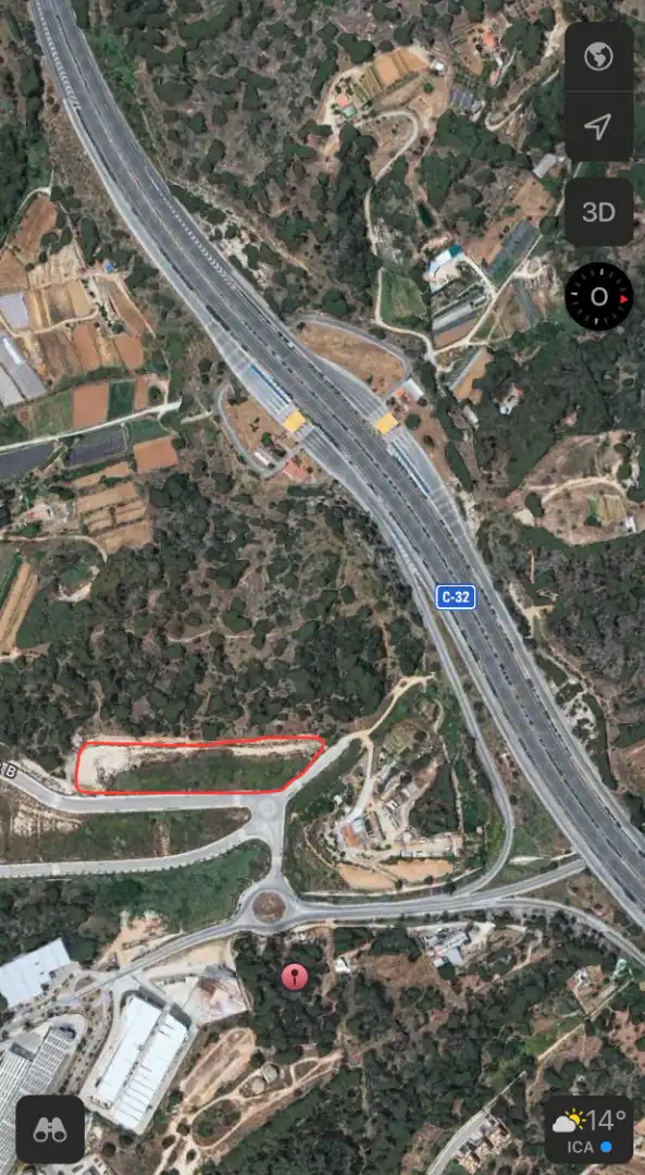 Terreno industrial en venta en Arenys de Mar