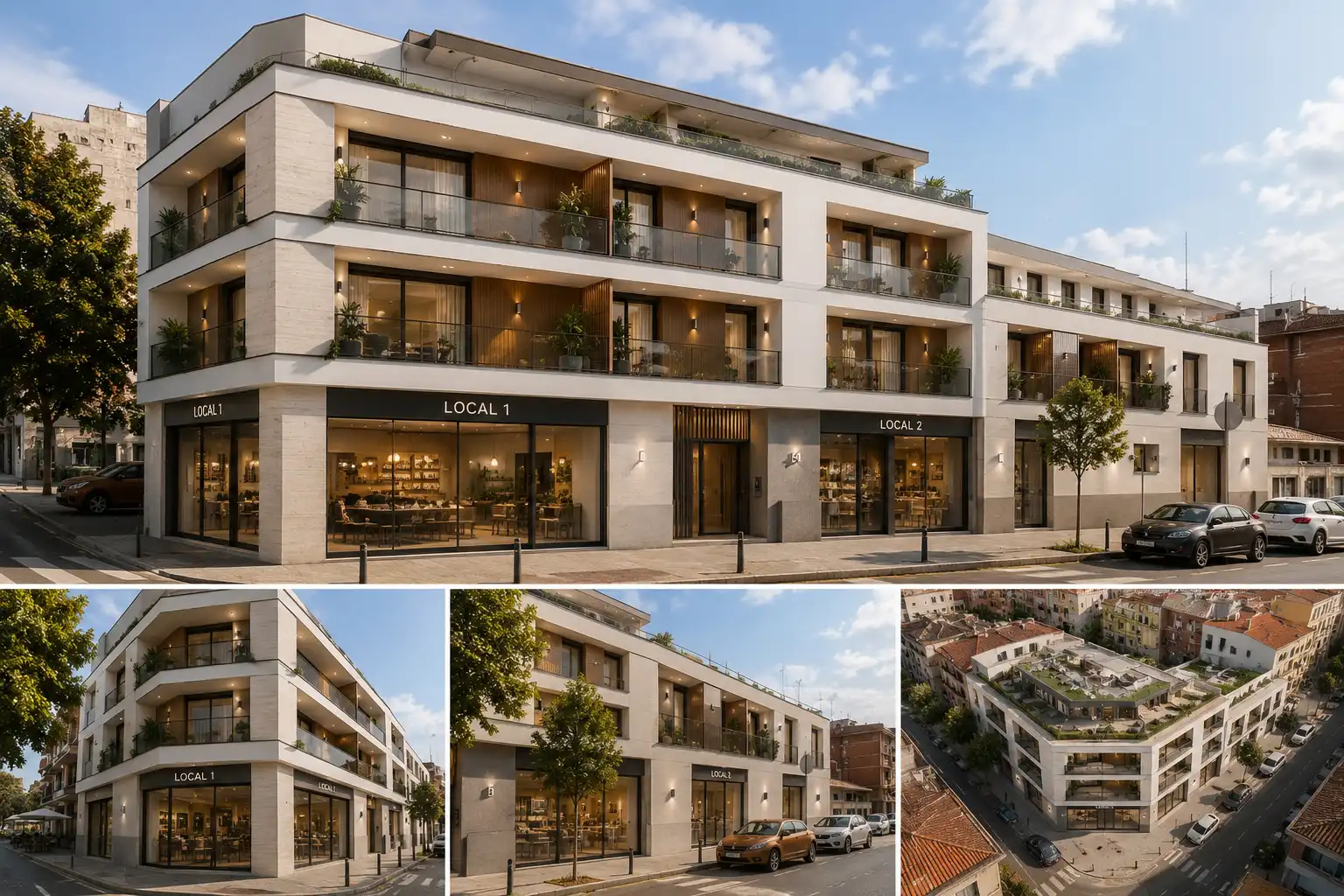 Vista exterior de Edificio en venta en Montcada i Reixac