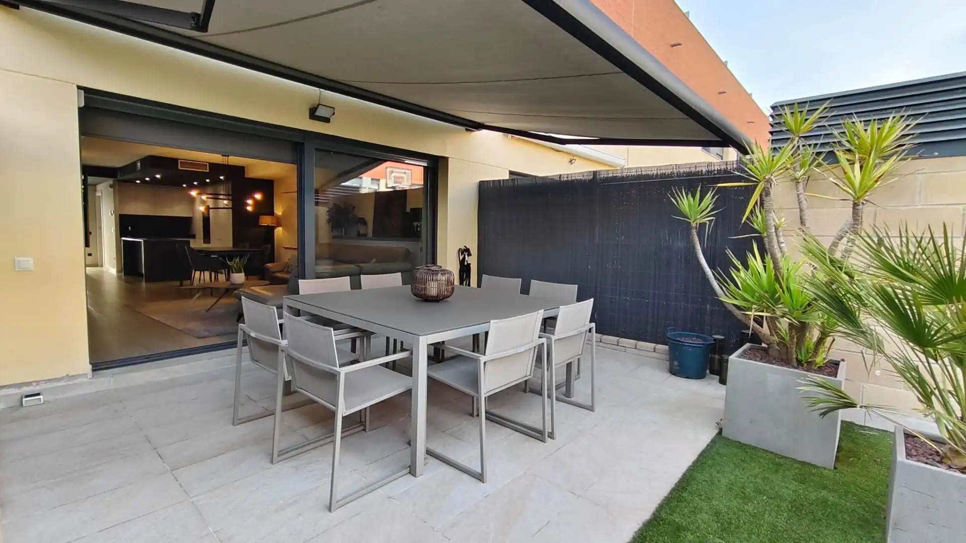 Terraza de Casa adosada en venta en Quart con Calefacción, Jardín privado y Terraza