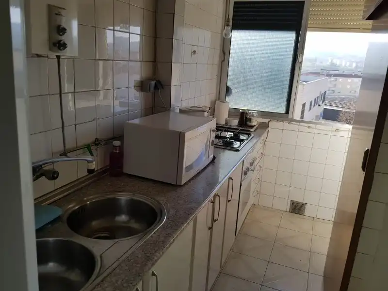 Kitchen of Flat for sale in Plasencia  with Air Conditioner and Private garden