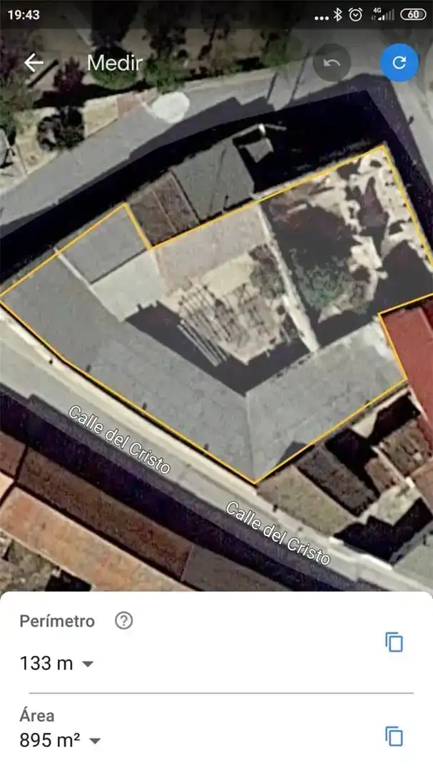 Vista exterior de Terreno en venta en Fuente el Saúz, Ávila