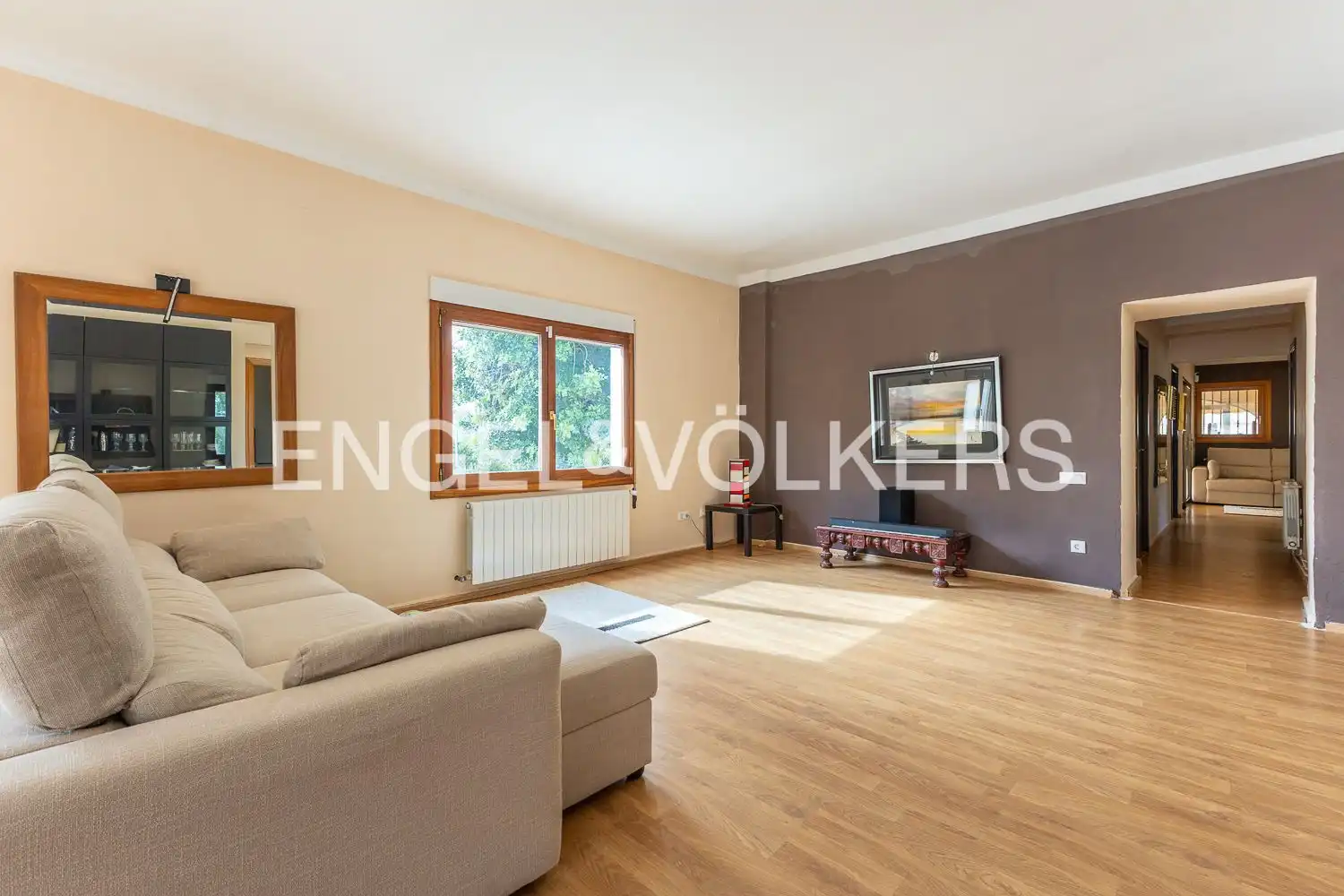 Sala de estar de Casa o chalet en venta en Dénia con Calefacción, Jardín privado y Parquet