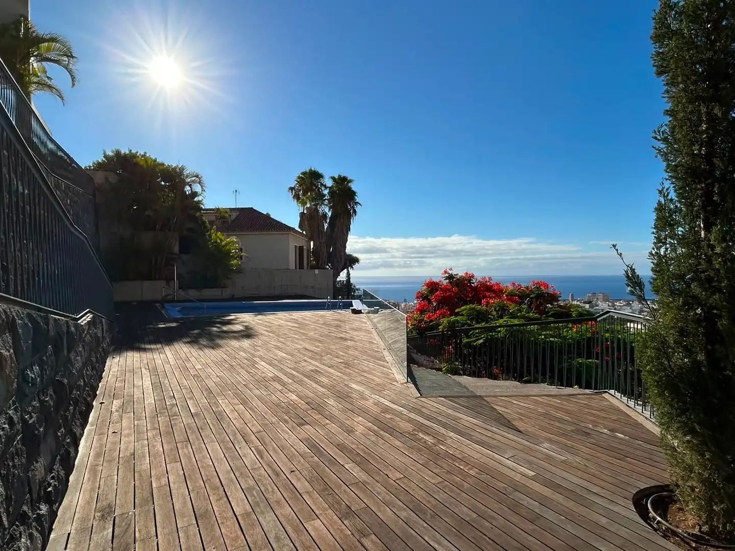 Terrasse von Wohnung zum Verkauf in Santa Cruz de Tenerife mit Privatgarten, Terrasse und Abstellraum