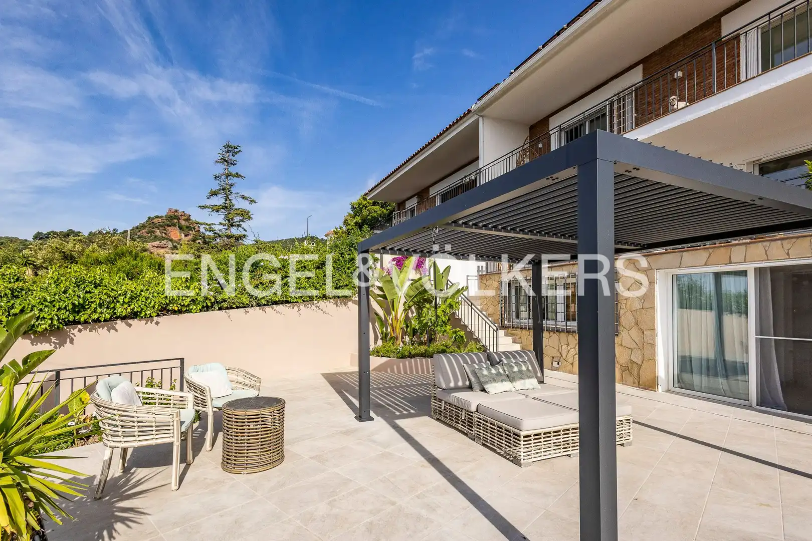 Terraza de Casa adosada en venta en Gavà con Aire acondicionado, Calefacción y Jardín privado