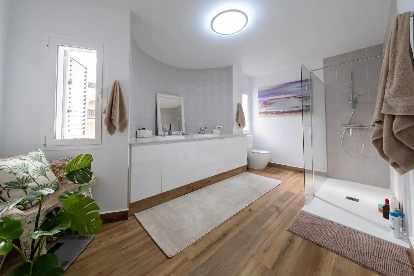 Bathroom of Houses for sale in Santa Brígida
