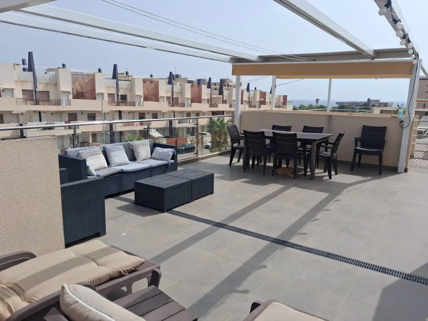 Terrace of Attic for rent in Pilar de la Horadada  with Air Conditioner, Terrace and Furnished