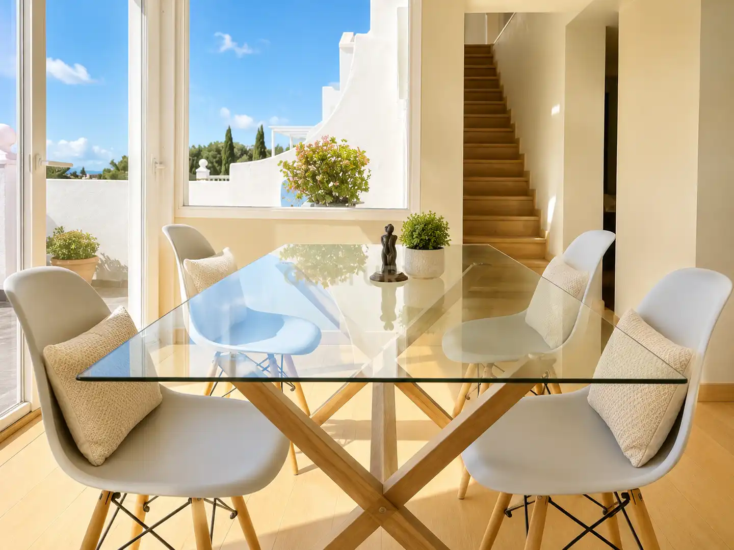 Comedor de Dúplex en venta en Marbella con Aire acondicionado, Jardín privado y Trastero