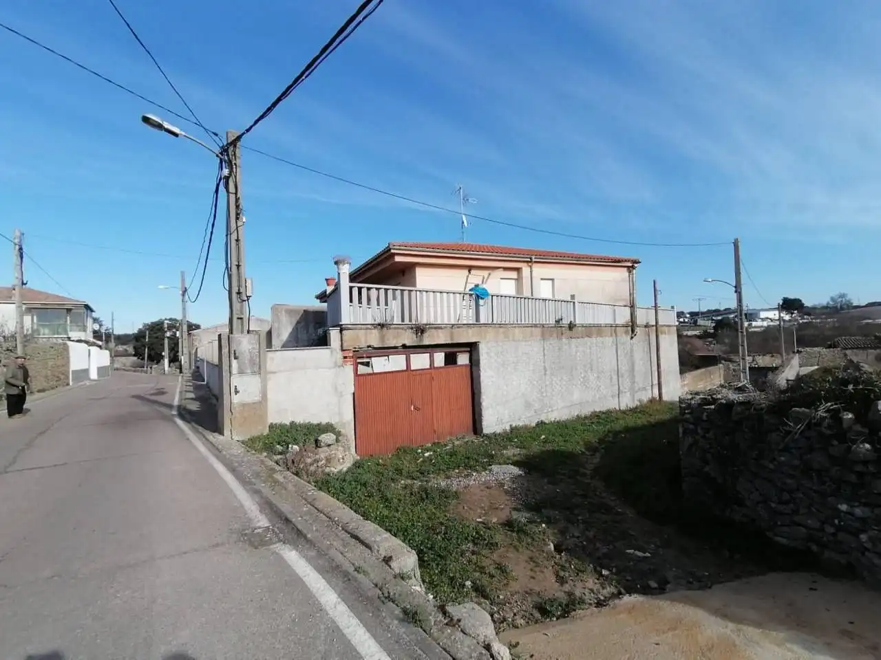 Exterior view of Houses for sale in Fuentes de Oñoro  with Air Conditioner, Terrace and Swimming Pool
