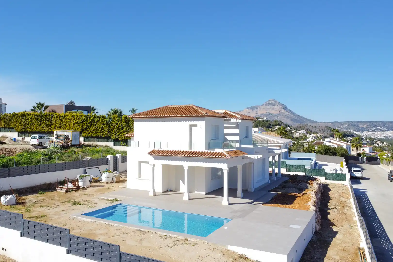 Exterior view of Houses for sale in Jávea / Xàbia  with Heating and Swimming Pool