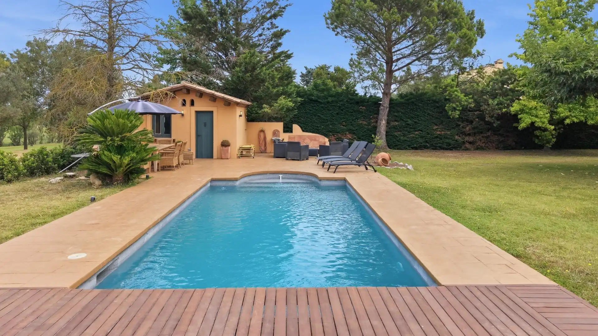Piscina de Casa o chalet de alquiler en Peralada, Girona
