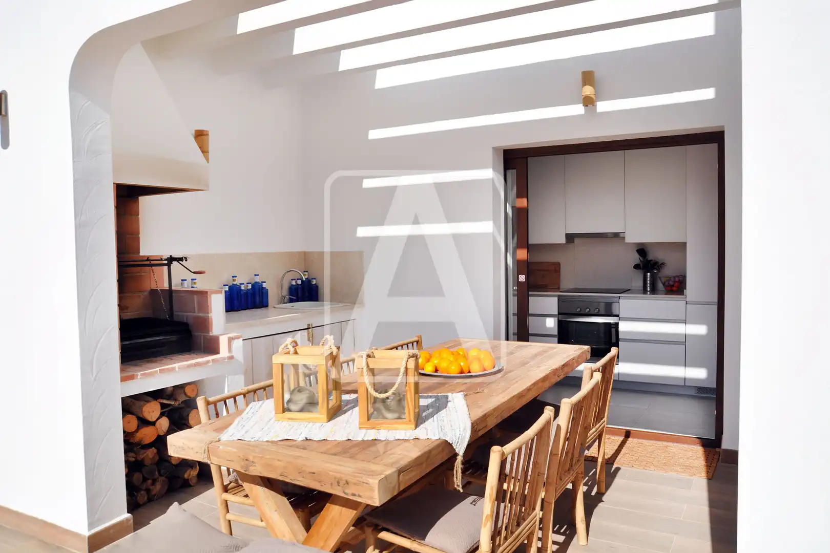 Cocina de Casa o chalet en venta en Benissa con Aire acondicionado, Calefacción y Jardín privado