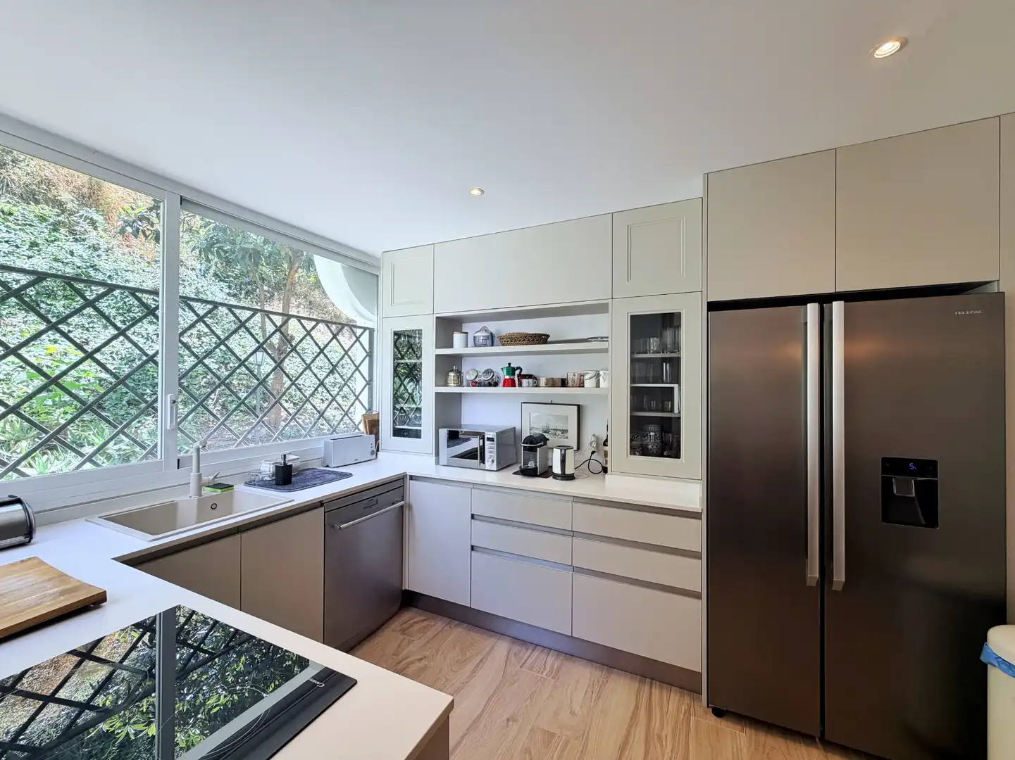 Cocina de Piso de alquiler en Benahavís con Aire acondicionado, Calefacción y Terraza
