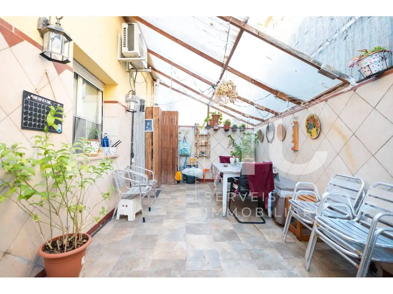 Terrasse von Maisonette zum Verkauf in Sabadell mit Klimaanlage, Heizung und Terrasse