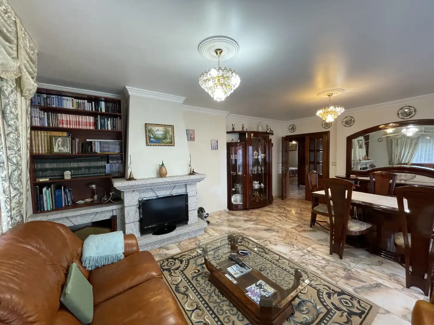 Sala de estar de Casa o chalet en venta en Cedeira con Calefacción, Jardín privado y Terraza