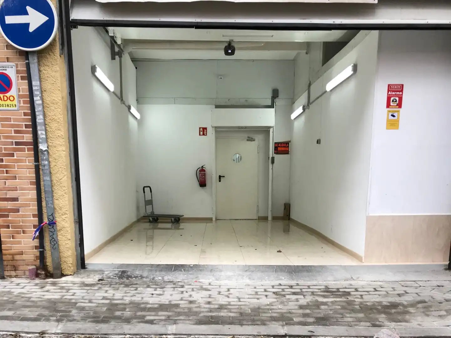Lagerraum zur Miete in Madrid mit Alarm