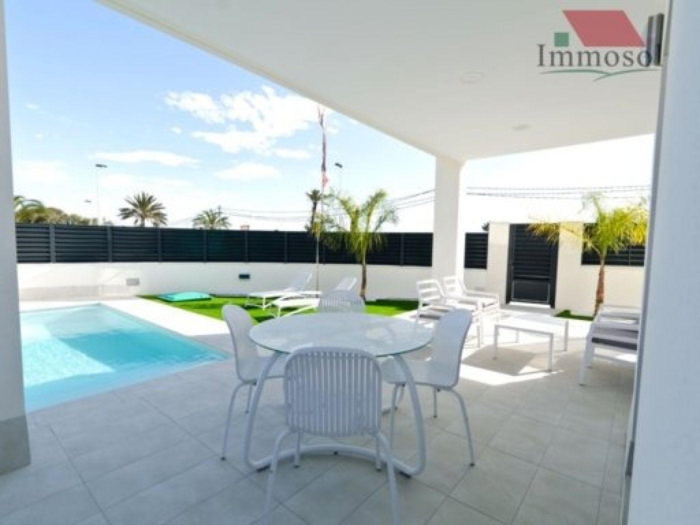 Terrace of House or chalet for sale in Elche / Elx  with Air Conditioner, Heating and Private garden