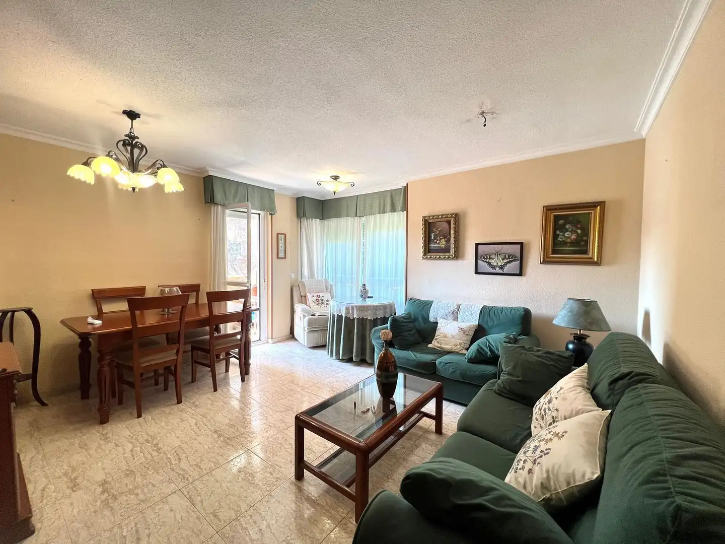 Sala de estar de Piso en venta en Málaga con Aire acondicionado, Terraza y Trastero