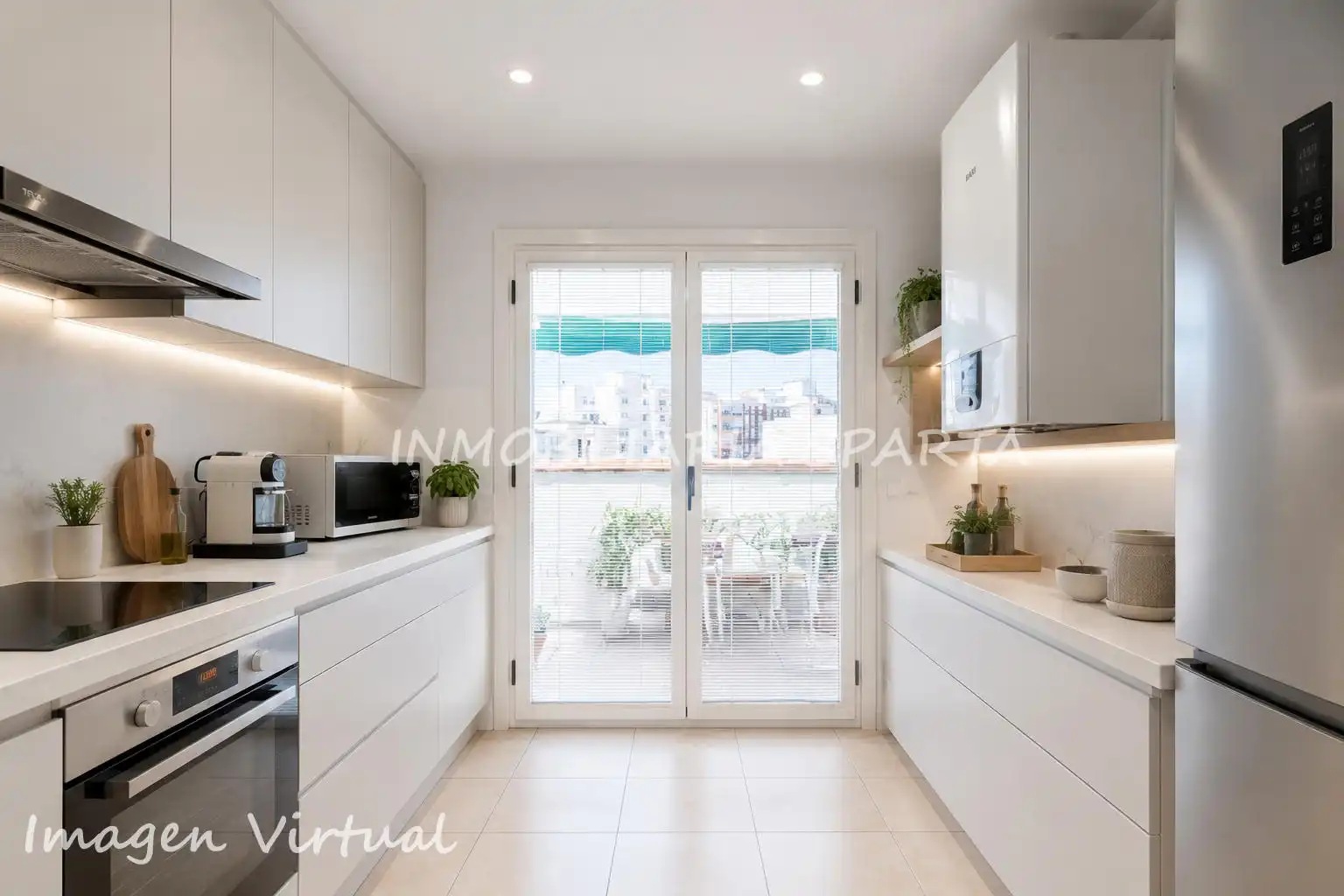 Kitchen of Duplexes for sale in Ciudad Real  with Air Conditioner, Heating and Parquet flooring