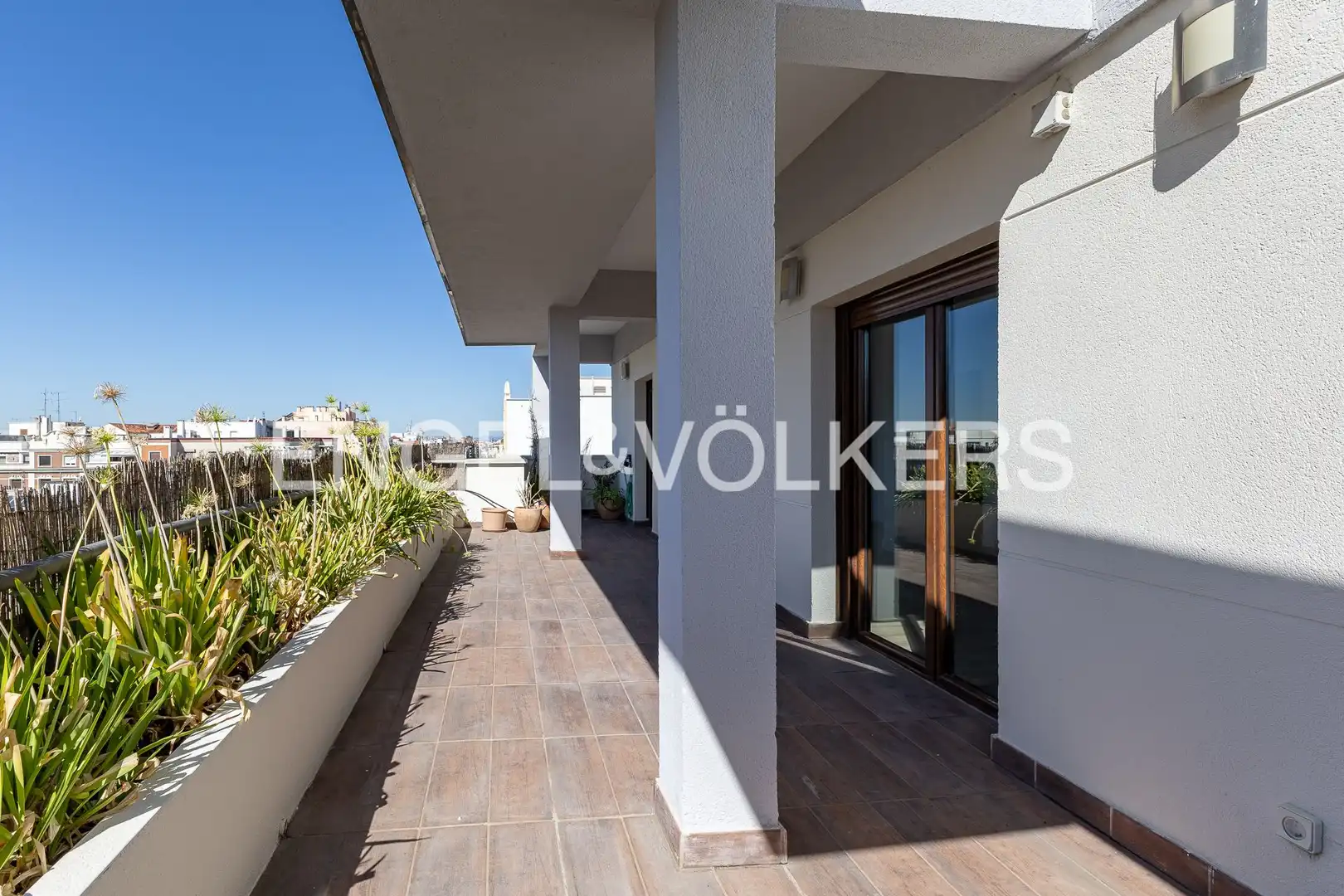 Terrace of Flat for rent in Madrid  with Air Conditioner, Heating and Parquet flooring