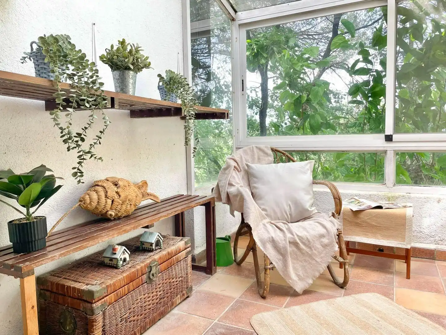 Balcony of Houses for sale in Sant Celoni  with Air Conditioner, Heating and Private garden