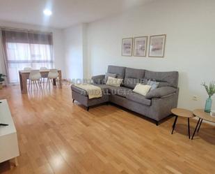 Living room of Flat to rent in  Almería Capital  with Air Conditioner, Private garden and Terrace