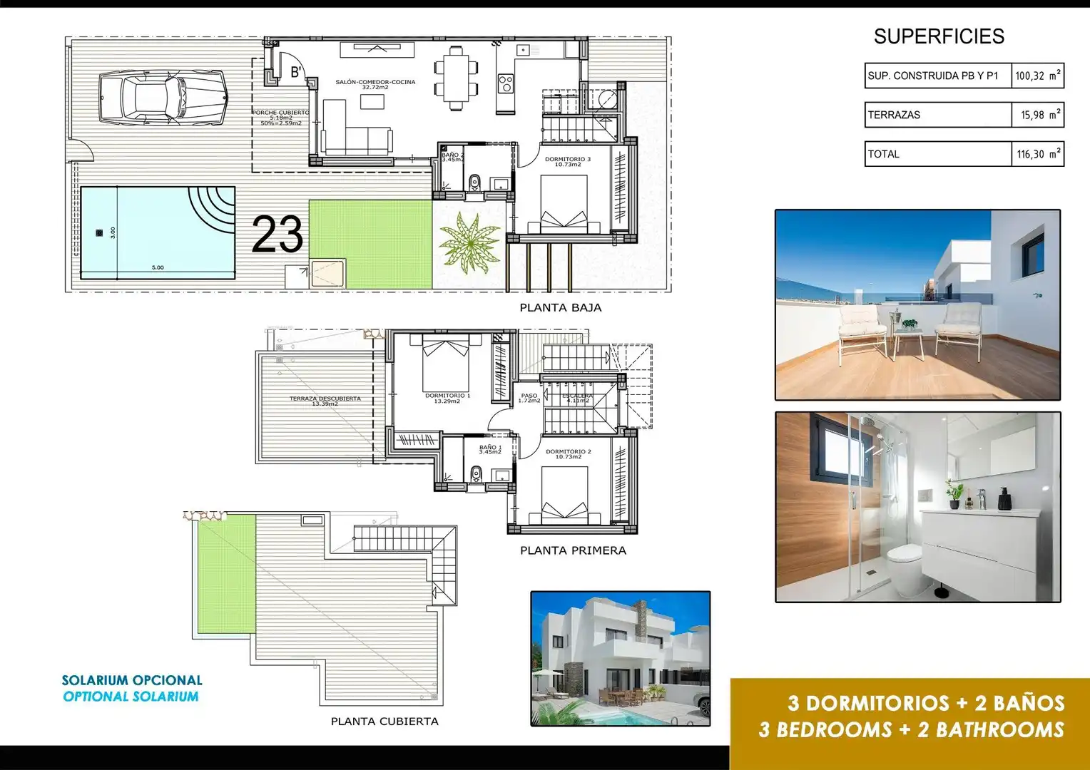 Casa bifamiliare con piscina in vendita a Desamparados - Hurchillo - Torremendo, imagen 3